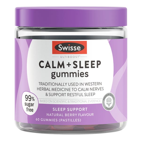 Swisse Ultiboost Calm + Sleep Gummies