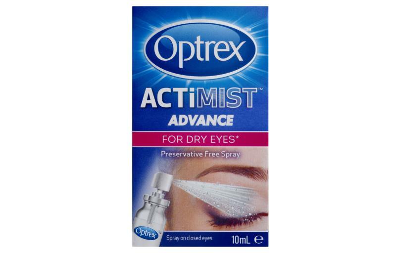 Optrex Advance Actimist Preservative Free Spray Eye Spray 10ml