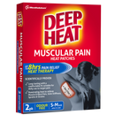 Deep Heat Muscular Pain Heat Patches 2 pk