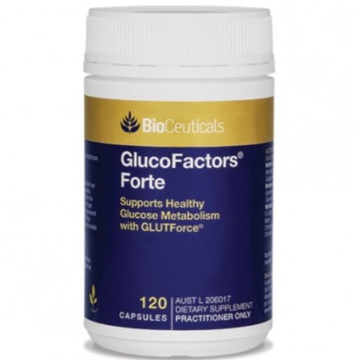 Biofactor Tablets BioCeuticals GlucoFactors Forte 120 Capsules – Better Value Pharmacy ...