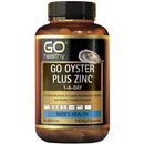 GO Healthy Oyster Plus Zinc 1-A-Day 120 Vege Capsules