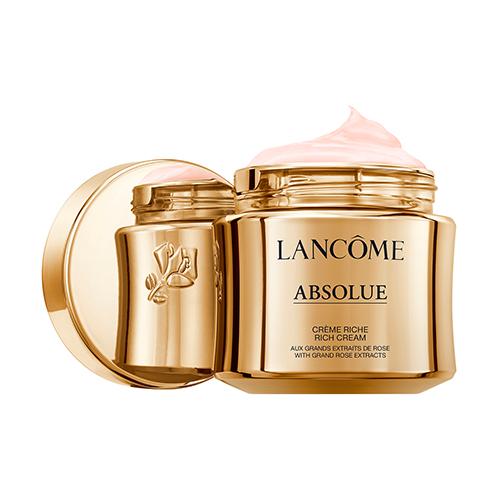 LANCÔME特级玫瑰提取物60mL绝对再生美白亮面霜。