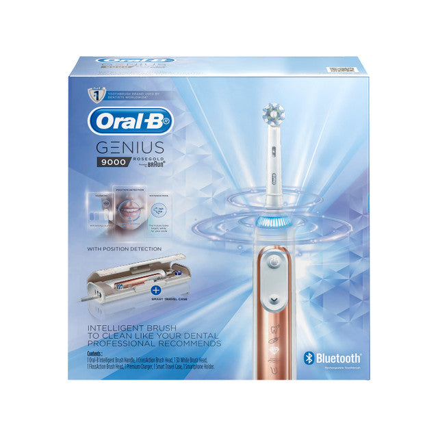 Oral-B Genius 9000 Rose Gold Electric Toothbrush