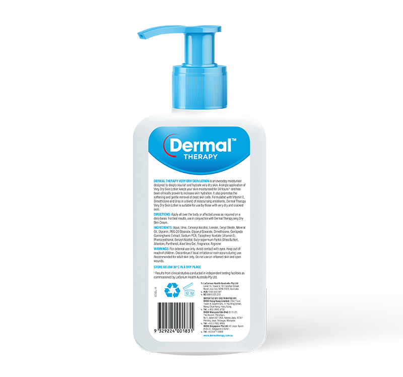 Dermal Therapy Very Dry Skin Lotion 500ML