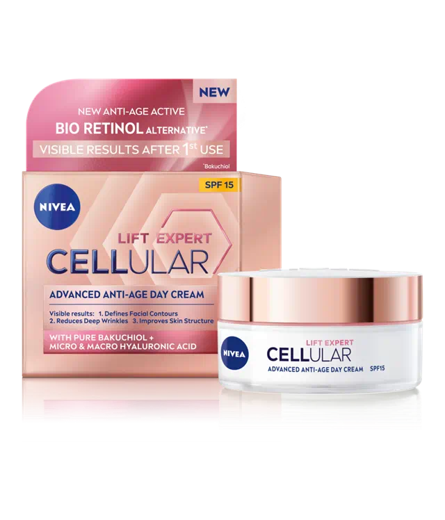 NIVEA CELLULAR LIFT EXPERT ADVANCED ANTI-AGE DAY CREAM SPF15 50ml