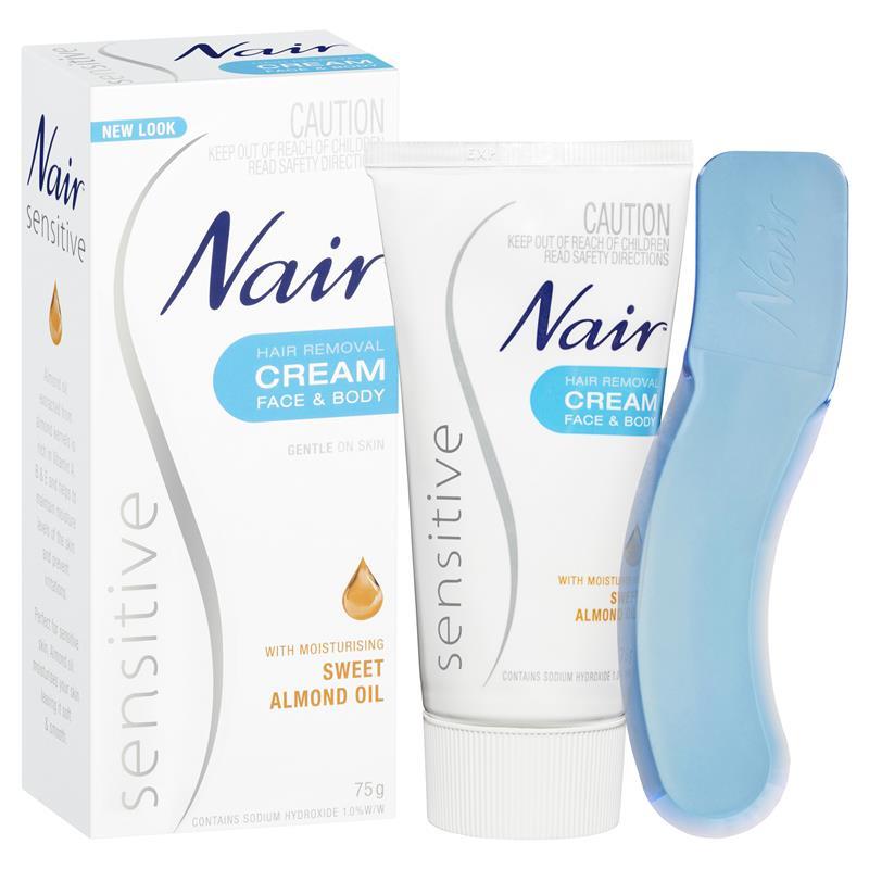 NAIR Sensitive Face & Body Hair Removal Cream 150g