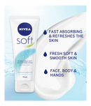 NIVEA SOFT MOISTURISING CREAM 75ml