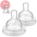 Philips Avent Anti-Colic Teats 3month+ Variable Flow 2 Pack