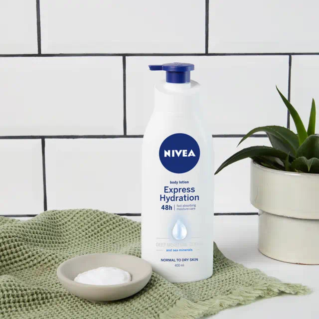 NIVEA EXPRESS HYDRATION BODY LOTION 400ml