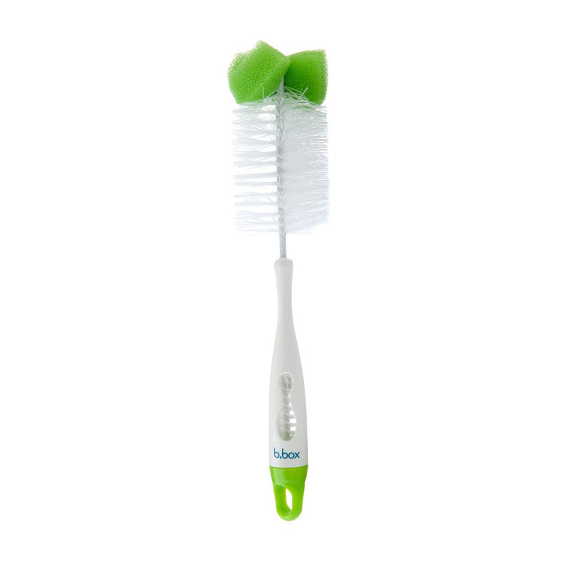 B.BOX 2-IN-1 BOTTLE AND TEAT CLEANER - LIME TWIST