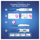 Thử thai kỹ thuật số Clearblue Số tuần Chỉ số 1 Thử nghiệm