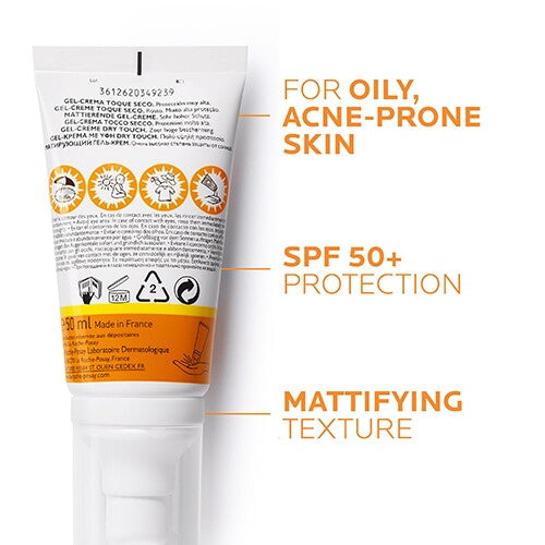 理肤泉 Anthelios XL Anti-Shine Dry Touch Facial Sunscreen SPF50+ 50ml