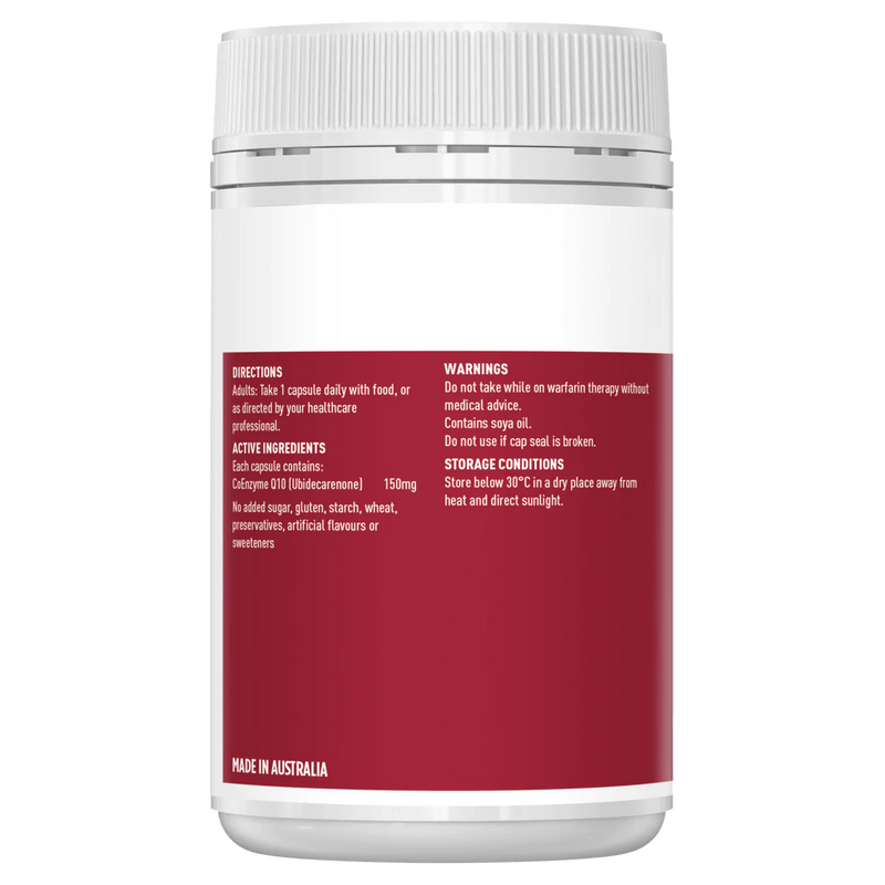 Healthy Care CoEnzyme Q10 150mg 100 Capsules