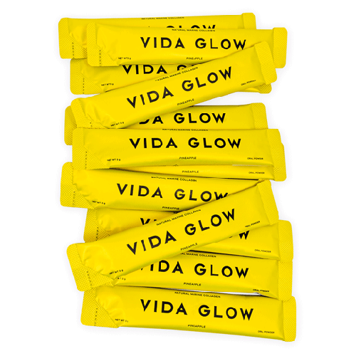 Vida Glow 天然海洋胶原蛋白 - 菠萝 30 包