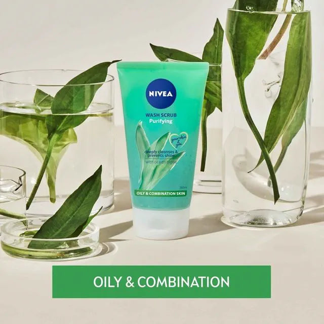 NIVEA PURIFYING WASH SCRUB 150ml