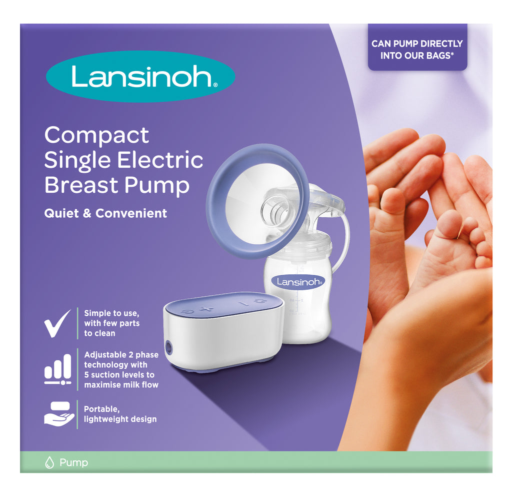 Lansinoh Compact Single Electric Breast Pump – Better Value Pharmacy Box  Hill