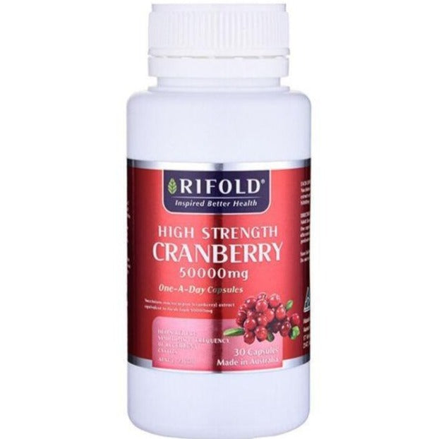 Rifold High Strength Cranberry 50000mg 30 Capsules