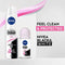 NIVEA BLACK & WHITE INVISIBLE CLEAR ANTI-PERSPIRANT ROLL-ON 50ml