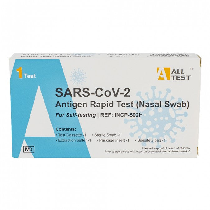 All Test Covid 19 Rapid Antigen Nasal Test
