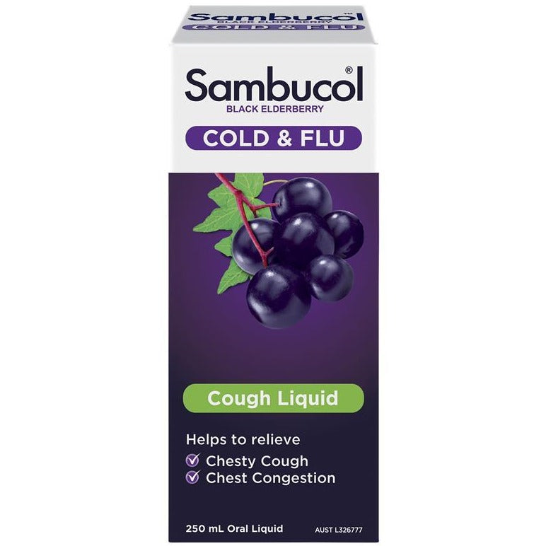 Sambucol Adult Cough Liquid 250ml