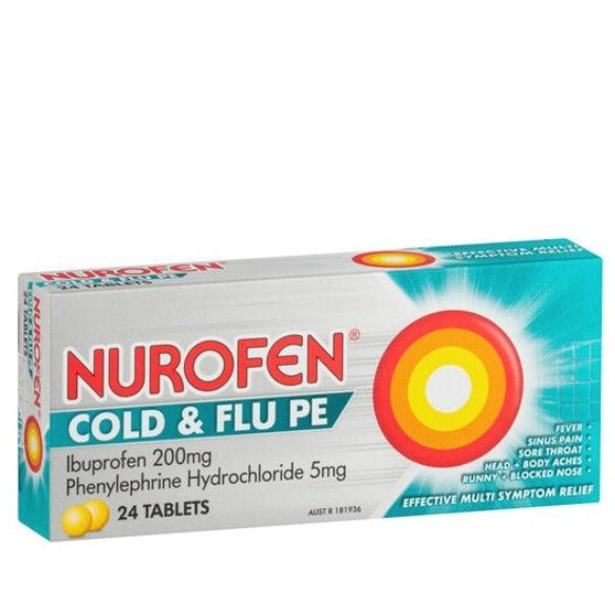 Nurofen Cold & Flu 24 Tablets