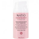 Natio玫瑰水保湿补水晚霜-凝胶80毫升