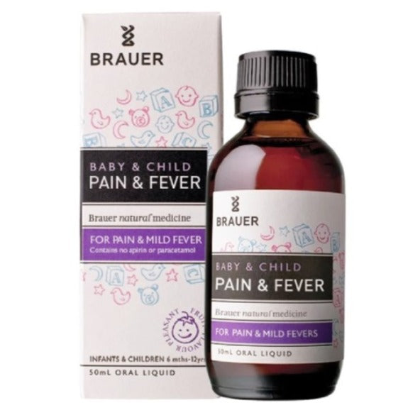 Brauer Baby & Child Pain & Fever 50mL Oral Liquid