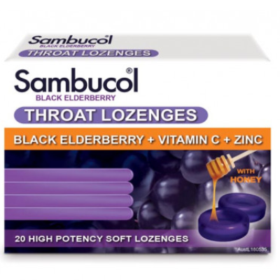 Sambucol Throat Lozenges 20