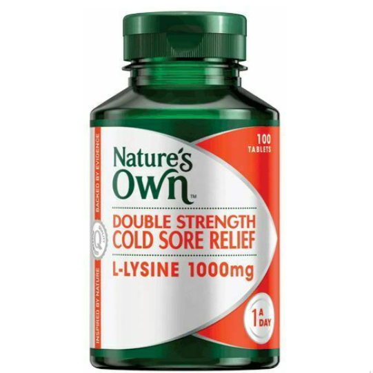 Nature's Own Double Strength Cold Sore Relief 100 viên