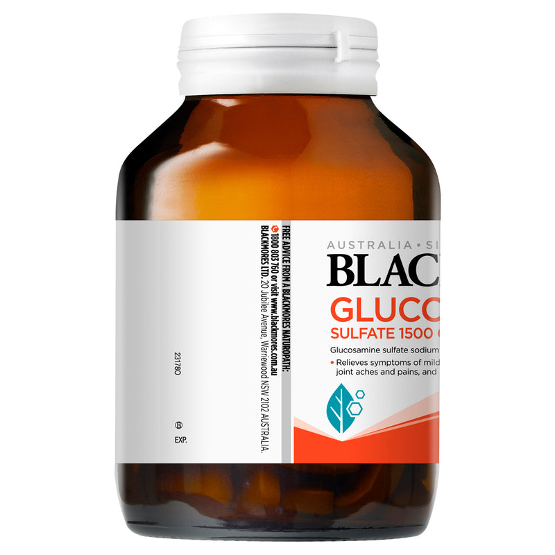 Blackmores Glucosamine Sulfate 1500mg One-A-Day 90 Tablets