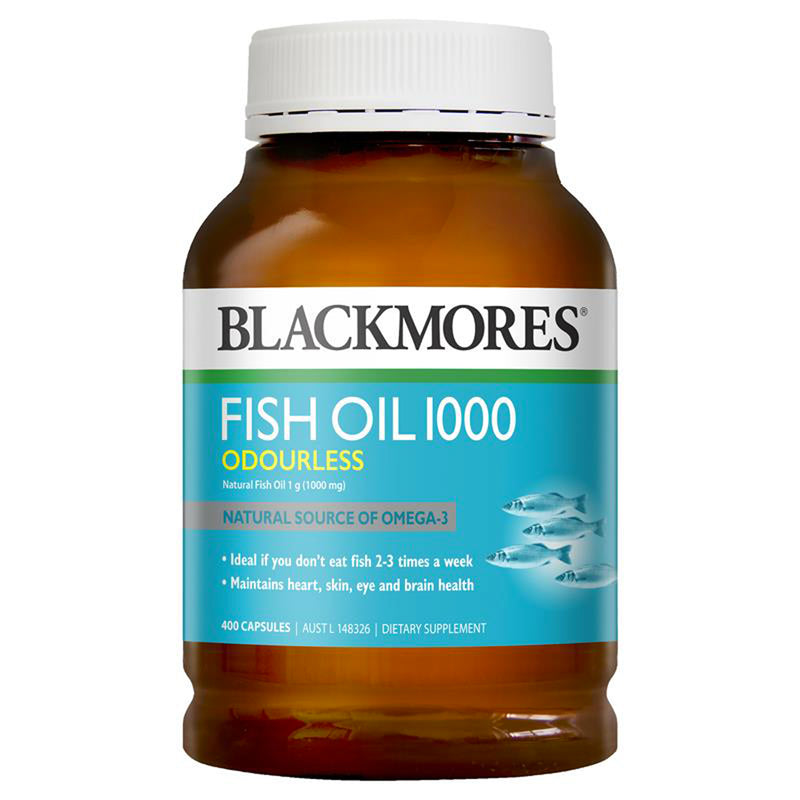 Viên nang dầu cá không mùi Blackmores 400