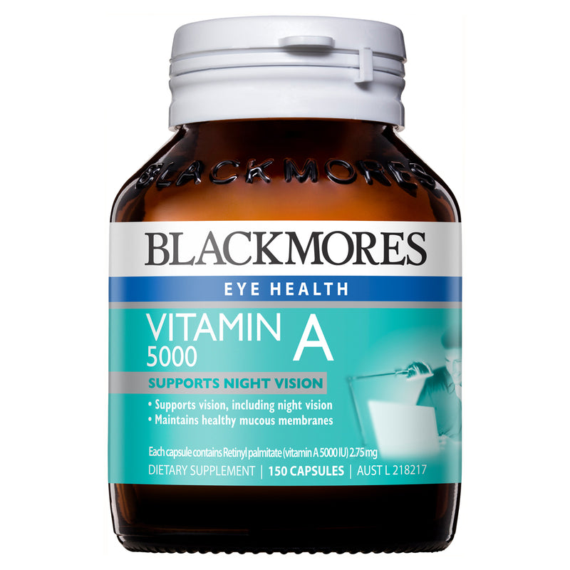 Viên nang Blackmores Vitamin A 5000IU 150