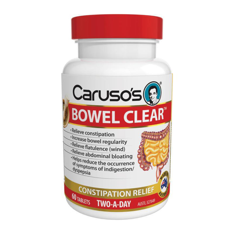Caruso's Natural Health Quick Cleanse Bowel Clear 60 Tablets