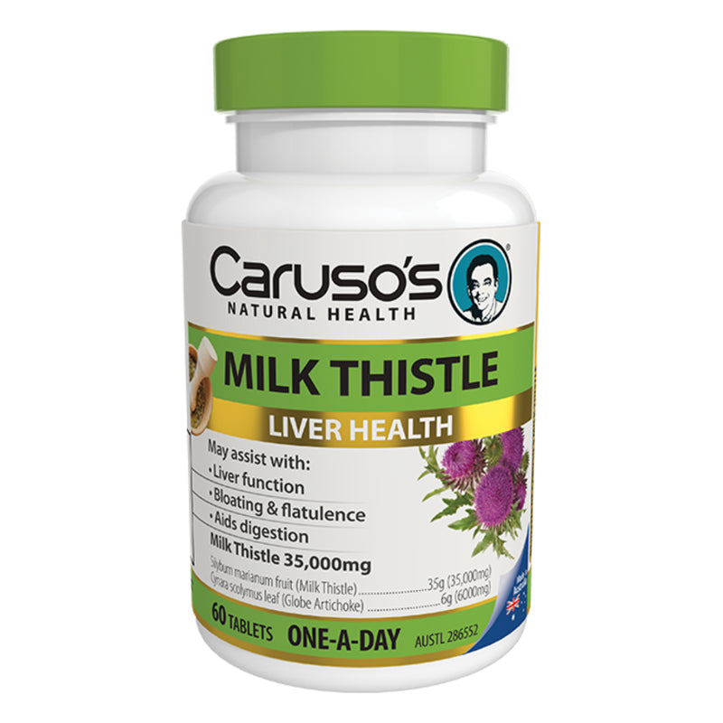 Caruso's Natural Health Milk Thistle 60 Viên