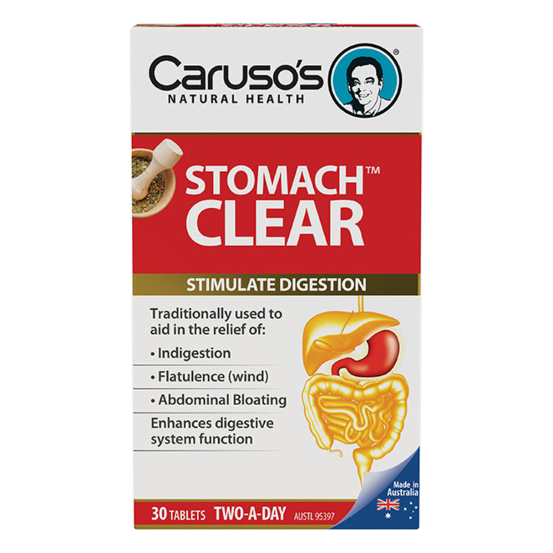 Caruso的自然健康胃清除30片