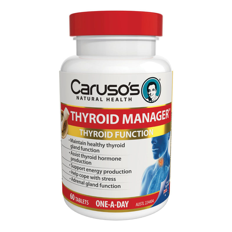 Caruso's Natural Health Thyroid Manager 60 Tablets