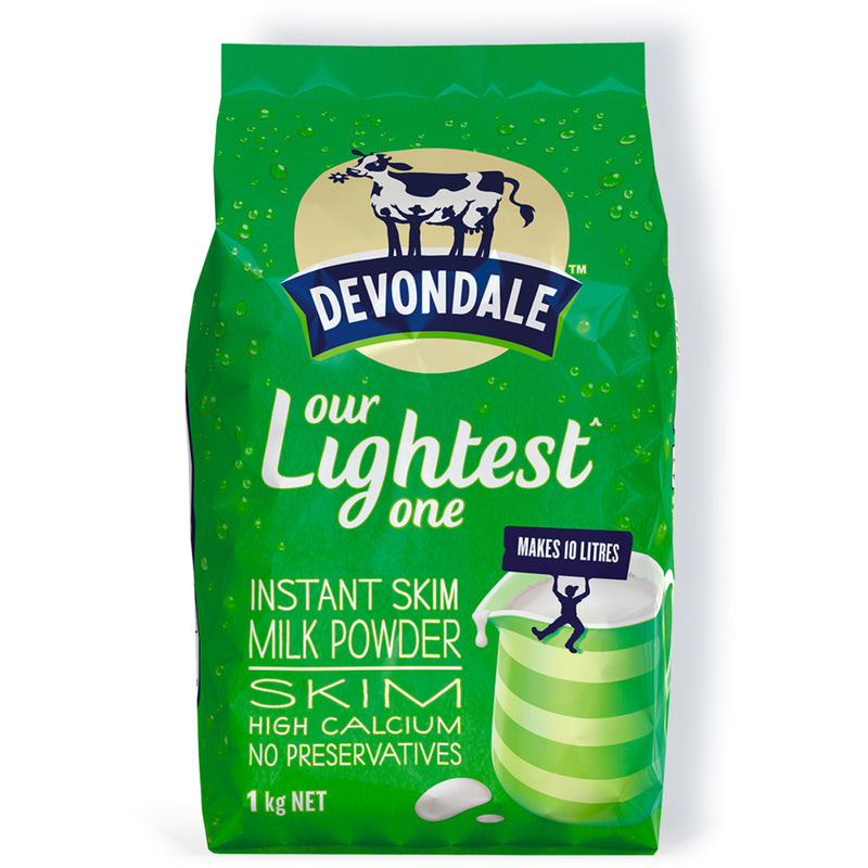 Devondale速溶脱脂奶粉1kg