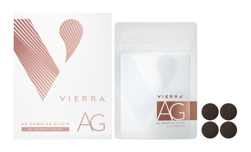 VIERRA AG Complex Elixir 84 Chewable Tablets