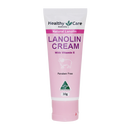 Healthy Care All Natural Lanolin Cream with Vitamin E Tube 30g