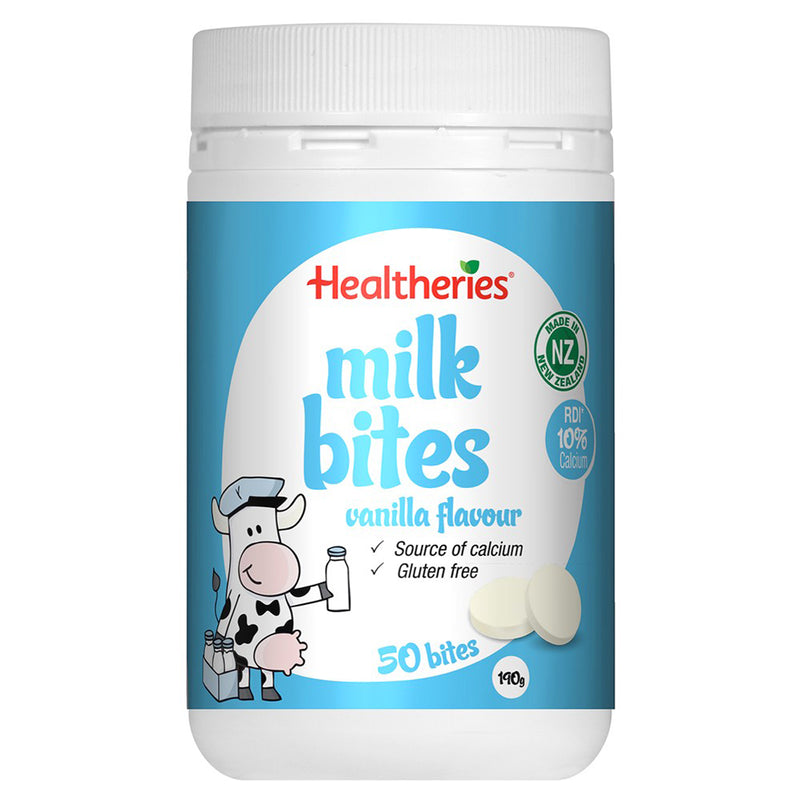 Healtheries牛奶叮咬香草50叮咬190克