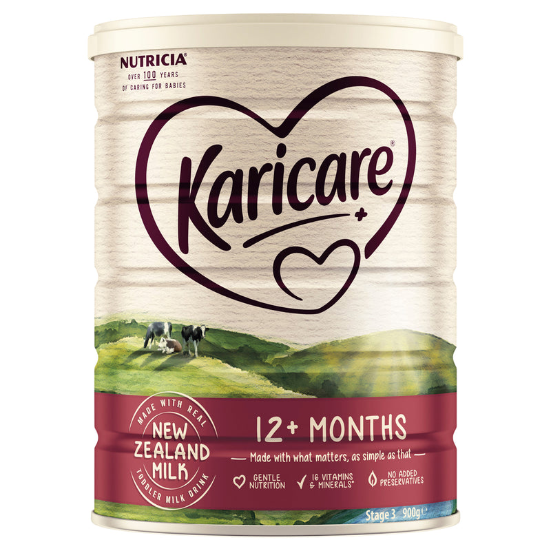 Sữa Karicare 3 Toddler Milk Uống cho 12 tháng trở lên 900g