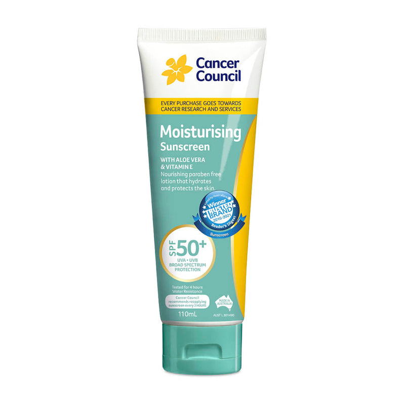 Kem chống nắng dưỡng ẩm Cancer Council SPF50 +