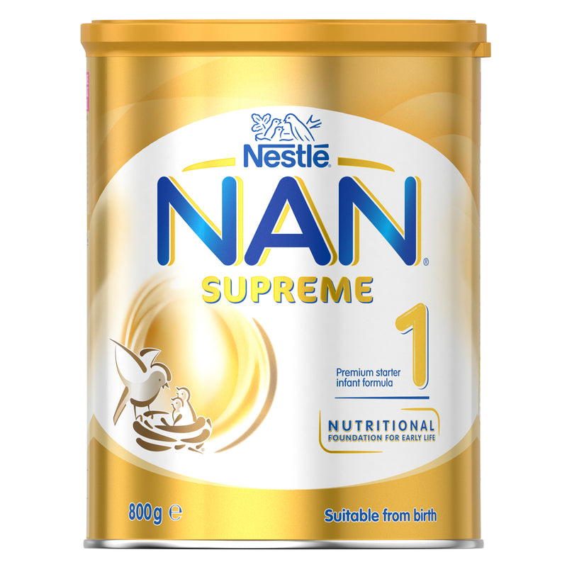 Nestle NAN Supreme 1 Starter 0-6 Months Baby Formula Powder 800g