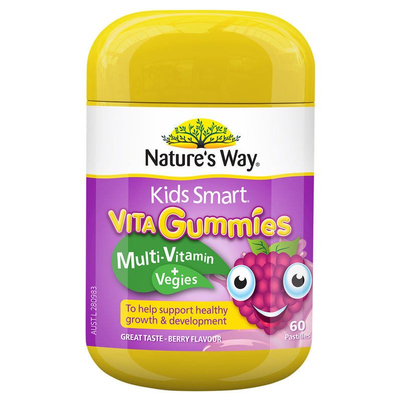 Nature's Way Kids Smart Vita Gummies Multi Vitamin + Veggies 60s