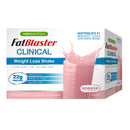 Naturopathica FatBlaster Clinical Weight Loss Shake Strawberry Flavour 954g 18 Pack