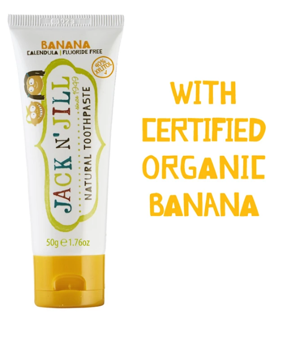 Jack N' Jill Natural Toothpaste Organic Banana 50g