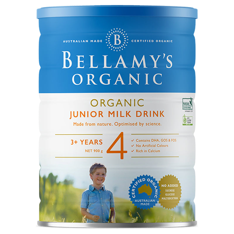 Bellamy's Organic Junior Milk Drink Step 4 900gram