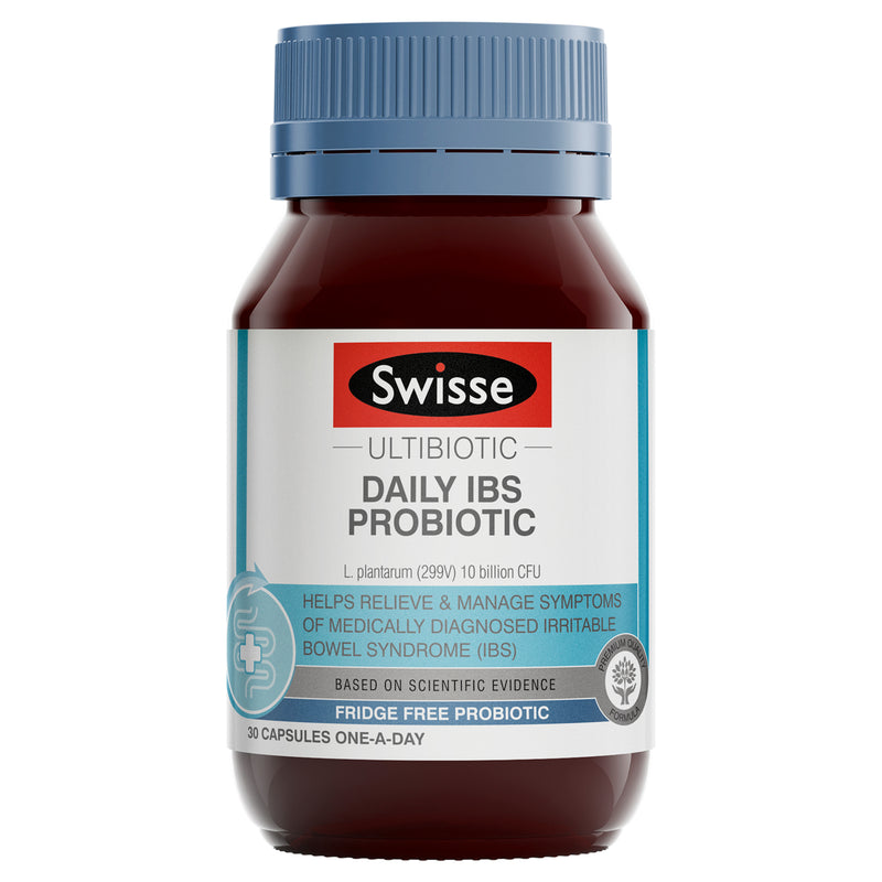 Swisse Ultibiotic Daily IBS Probiotic 30 viên nang
