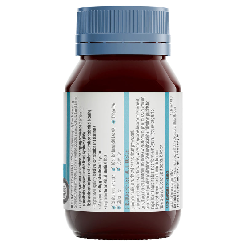 Swisse Ultibiotic Daily IBS Probiotic 30 Capsules