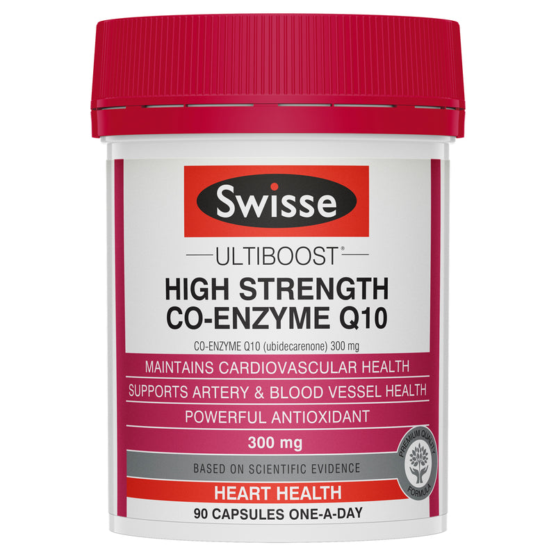Swisse Ultiboost High Strength Co-Enzyme Q10 300mg